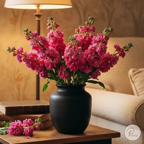 Stock Double Hot Pink