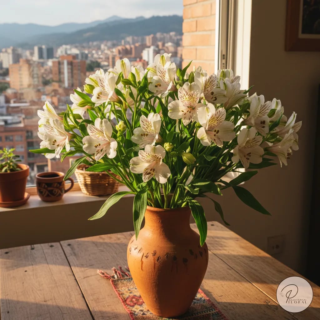 Alstroemeria Select White