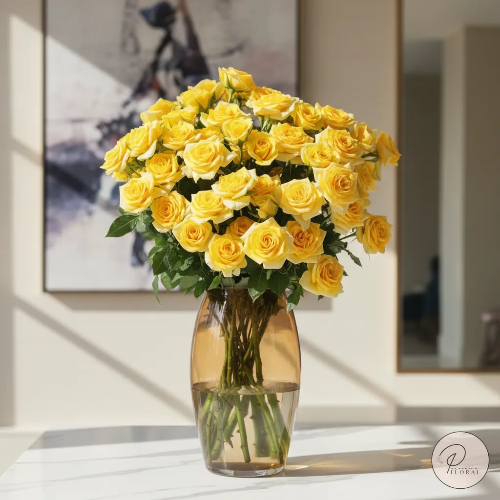Spray Rose Golden Sensation Yellow